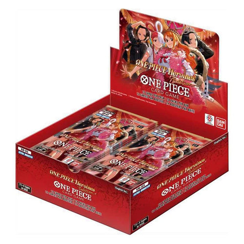 Extra Booster EB-03 Heroines Edition One Piece Card Game avec Nami Hancock et Robin