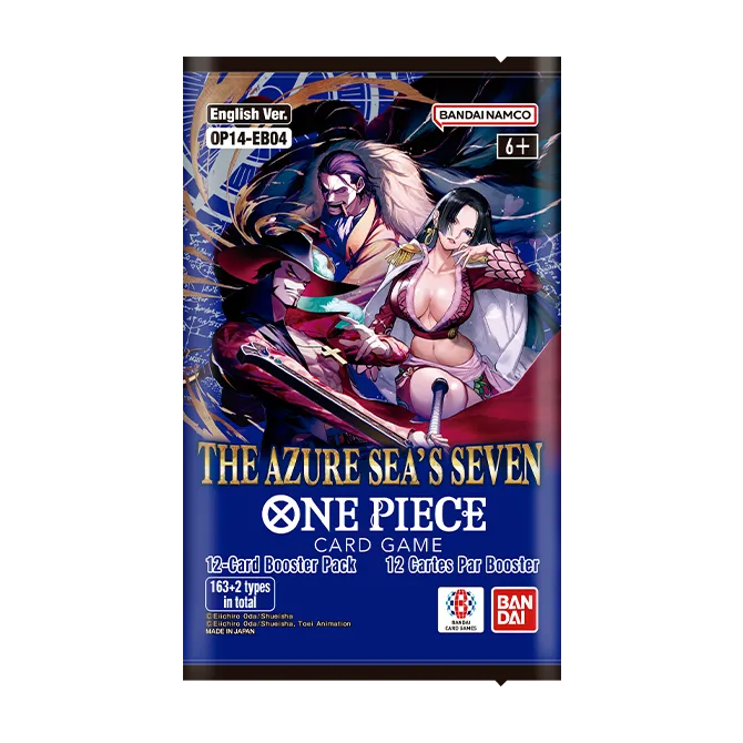 Booster pack OP-14 The Azure Sea's Seven One Piece Card Game
